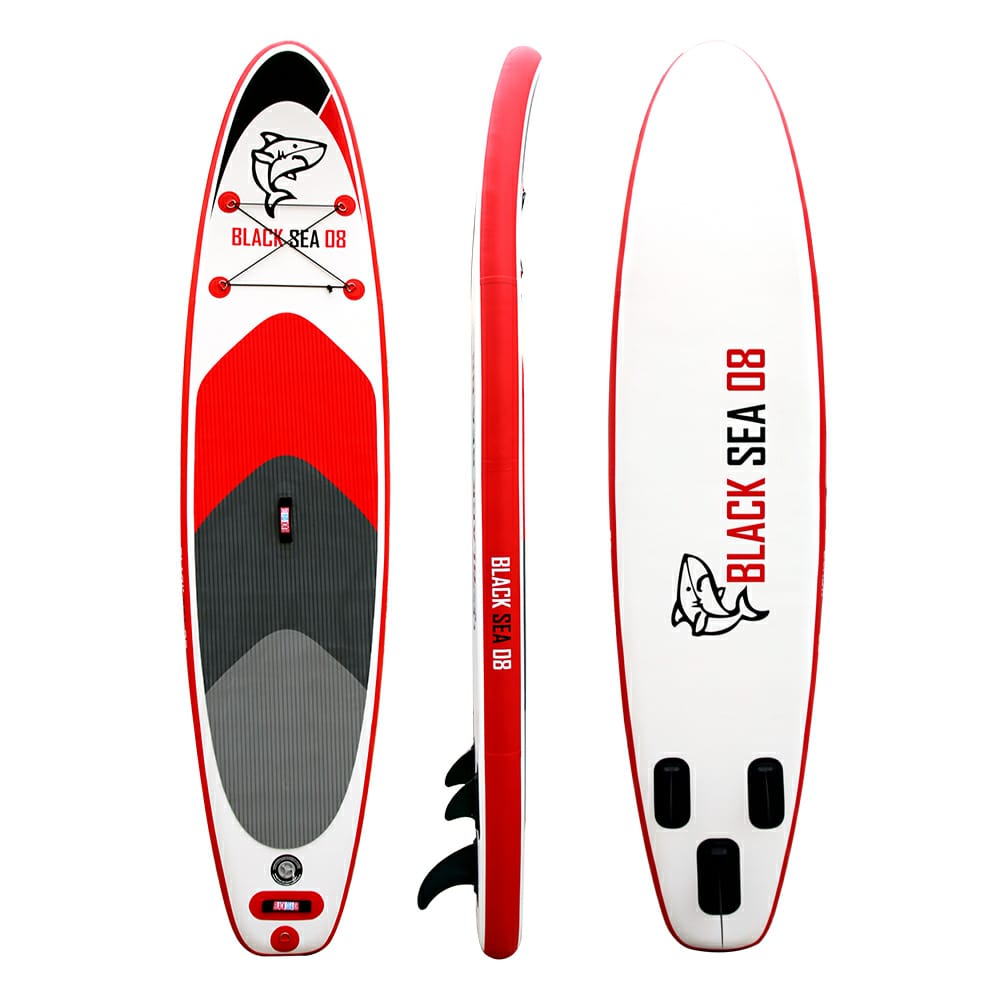 Black Sea 08 Carbon Paddel SUP Set Aufblasbares Stand Up Board