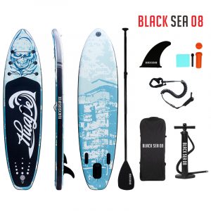 Black Sea 08 Blue Sky Aufblasbares Stand Up Paddle Board 10'6