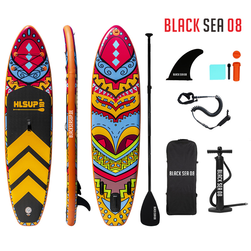 Black Sea 08 The Crazy One Aufblasbares Stand Up Board 10'6