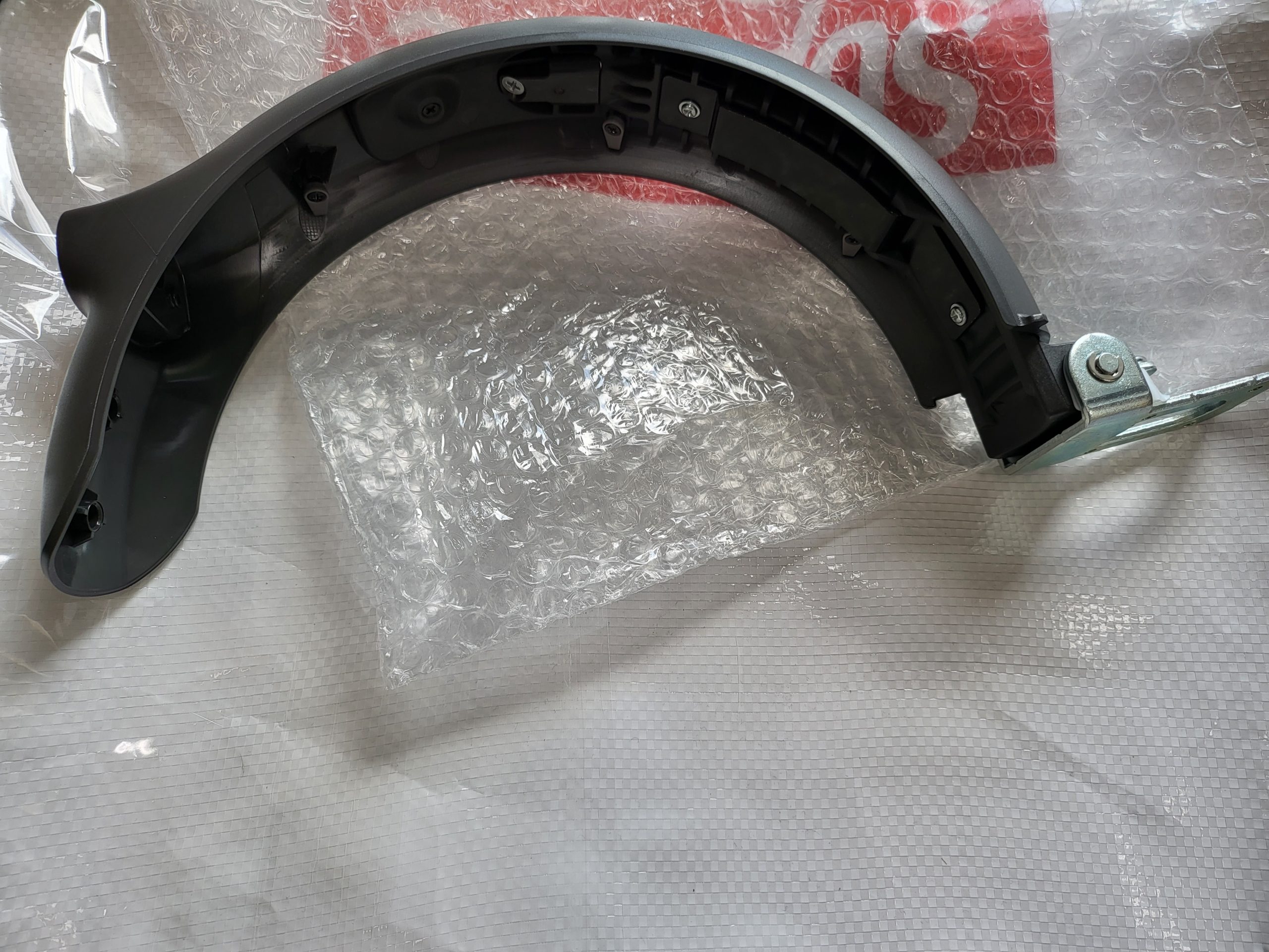 Ninebot E22D E25D E40D Original Komplett Kotflügel mit Licht Metall Rear Fender