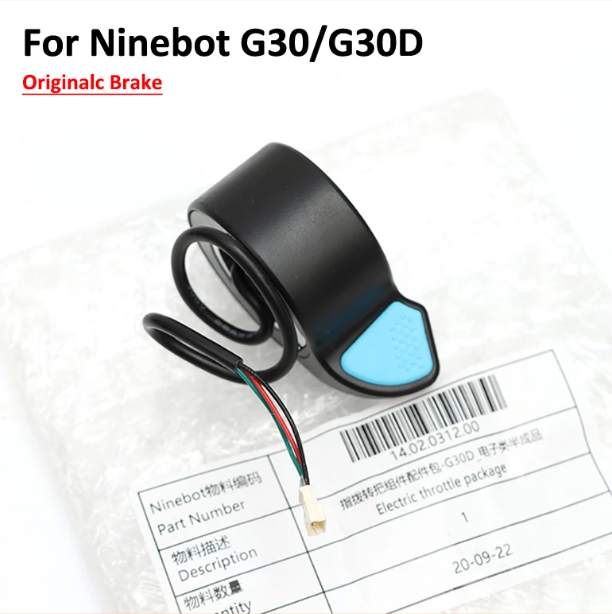 Ninebot G30 G30D G30 LD Original Elektronische Gas Pedal Blau Accelelator