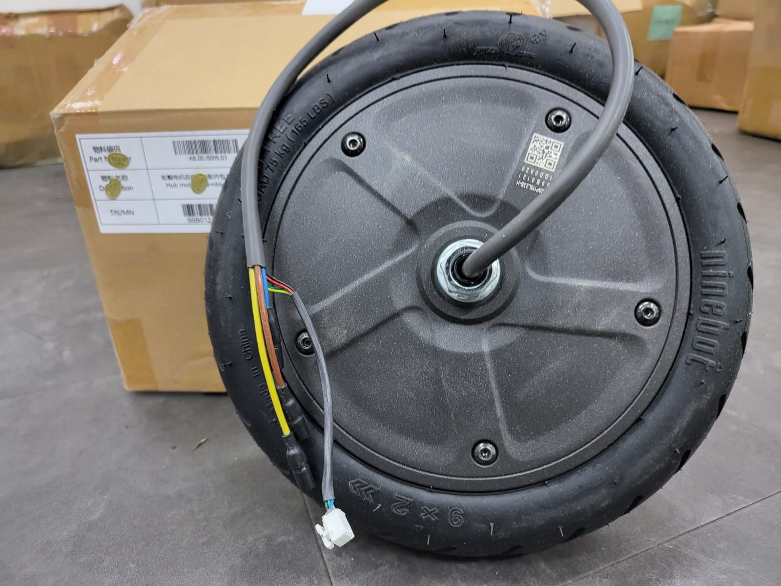 Original Ninebot E22D E25D E45D Motor mit Reifen Ersatzteil