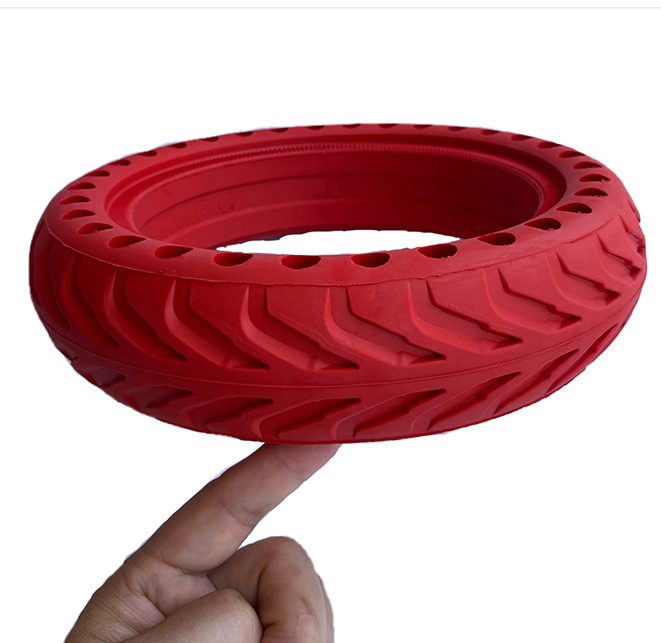 Scooter 8,5 8.5 Zoll Vollgummi Reifen Vorne Hinten Honeycomb