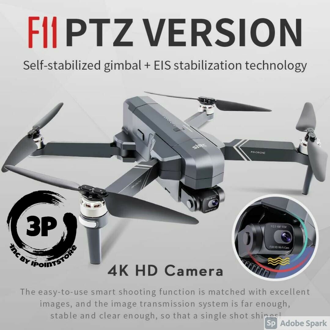 SJRC F11 4K PRO RC Drohne mit Kamera 4K